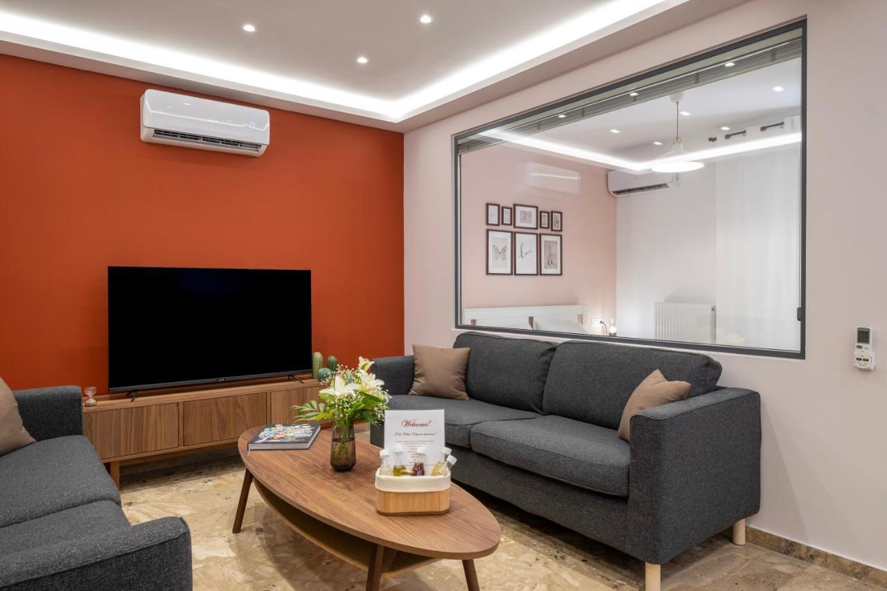 Urban Elegance, 3-Bedroom Flat In Heart Of Chania Ханья Экстерьер фото